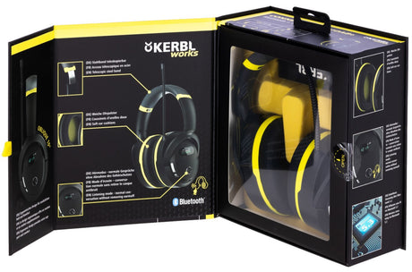 Der Ohrenschützer von Kerbl schützt mit Dabplus-Radio und Bluetooth