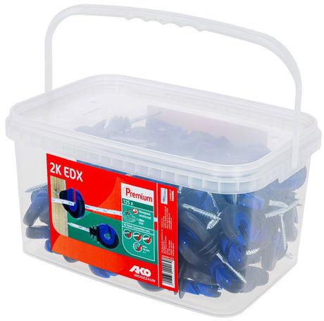 Ako Produkte Ringisolator 2 Farben schwarz blau edx 125 Stk