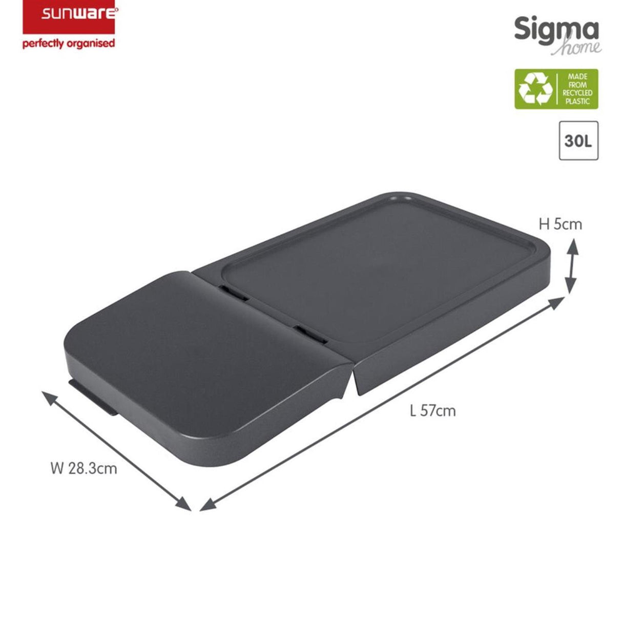 Deckel für die Sortiereinheit „Sigma Home“ von Sunware