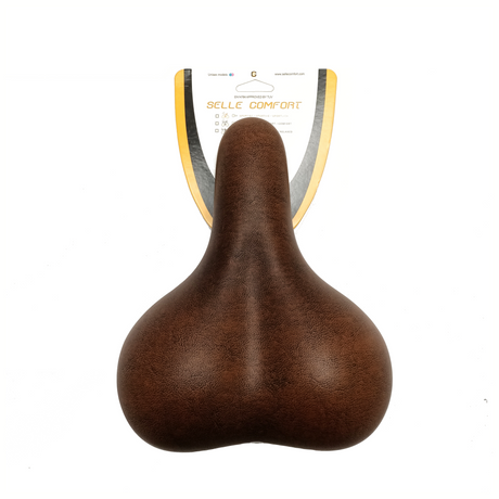 Selle Comfort Sattel City Brown ohne Schlinge