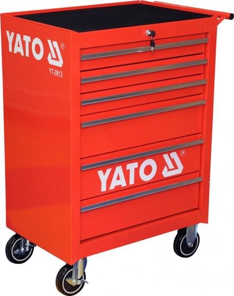 Yato Werkzeugwagen mit 6 Schubladen