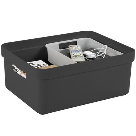 Sunware Sigma Home Aufbewahrungsbox 24l Anthrazit