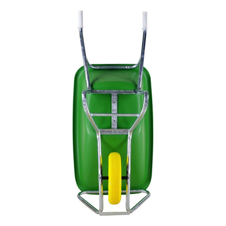 Fort Products Schubkarre F S 165l grüner HDPE-Behälter plus nie mehr Leck
