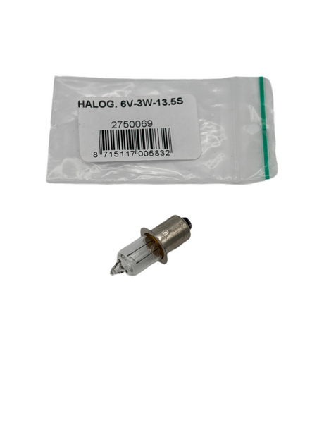 Spanninga-Lampe 6V-3W Halogen PX13.5S Kragen (als VL1179)