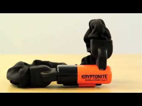 Kryptonite Evolution – Art-3 Kettenschloss Fahrrad – E-Bike – Roller – Motorrad – 90 cm lang – Schwarz