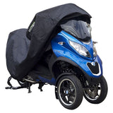 DS Deckt Motordeckel Alfa 3W ohne Platz für Top Case Black ab