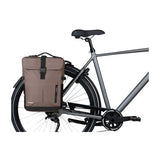 Basil Doppelte Fahrradtasche Move Mik 30 Liter 16 x 27 x 38 cm – braun