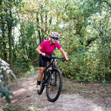 Trivio – Fahrradpumpe, Gabelpumpe mit Schrader-Manometer