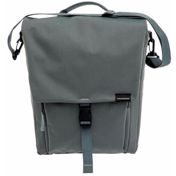 Neue Tasche Looxs Tulum Single grau grün | 16l