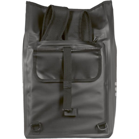 Greenlands 100 % wasserdichter Rucksack-Fahrradtasche 23 Liter 31 x 50 x 15 cm – Schwarz