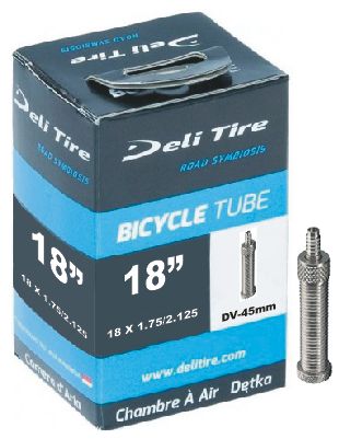 Deli-Reifen-Innenrohr DV4 18 Zoll 45 mm 18x1.75 2.125 40 57-355 DV
