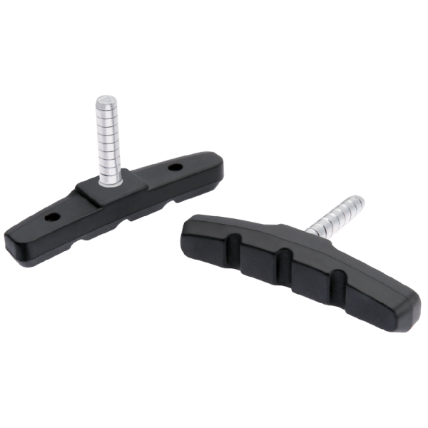 Kantenbremsblock-Set V-Brems 70 mm zentriert schwarz
