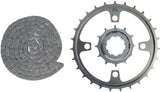 Enduo Cargo Drive Set Enduo Cargo Gen4 geeignet für E-Bikes Silber