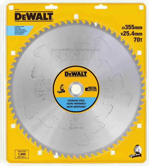 Dewalt rondzaag 355x25,4mmx70z