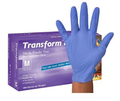 Aurelia Handschuhe Aurelia Transform 100 Nitril puderfrei blau XL