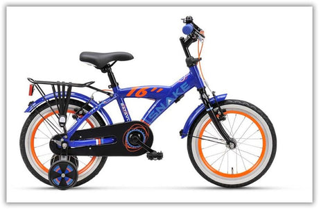 Batavus Vordergabel Snake 16 schwarz kl030 mit Aufdruck