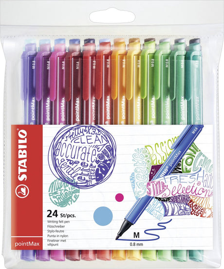 Stabilo pointmax Fineliner - 24 Stk.