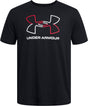 Under Armour UA GL Foundation Update SS-BLK Herren-Sportshirt – Schwarz – Rot – Weiß