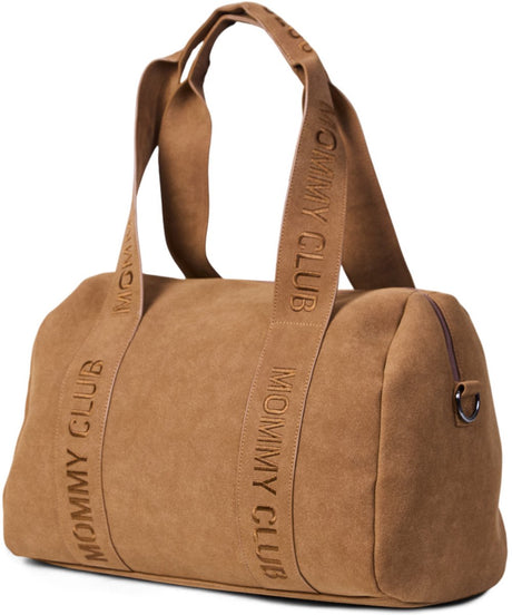 Childhome Stilltasche Mommy Club - 38x21x27 cm - Signature Prestige - Haselnuss - inkl. Mattenkühltasche