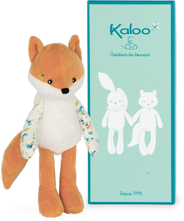 Kaloo knuffel vos leonard - fripons pluche speelgoed 25 cm.