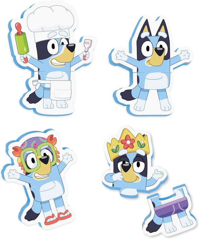 Tomy badpuzzel bluey multicolor schuim speelgoed voor kinderen.