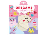 Moxy origami 19,5x19,5cm vellen 2 assorti unicorn kawaii