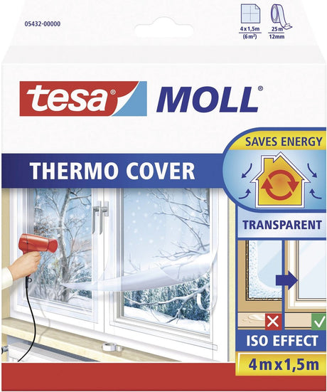 Tesa 1003633 – Thermoabdeckung 6m2 | 4 Stück