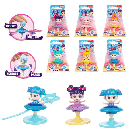 Toi-toys Kreisel Ballerina 7,5cm