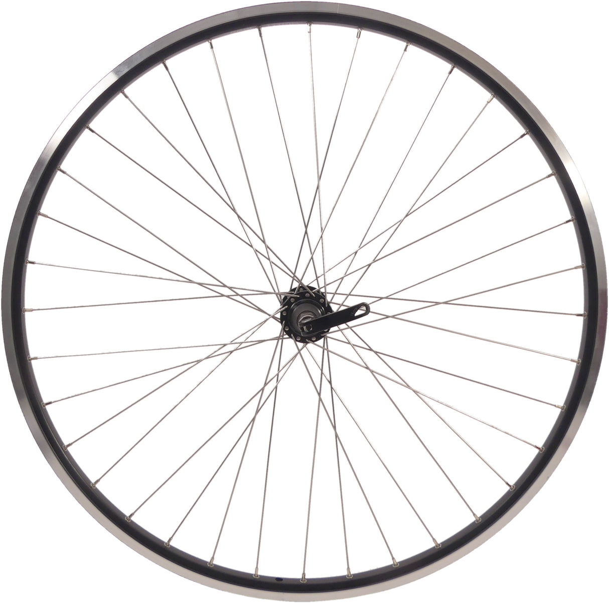Rodi Hinterrad Connect 28 8 9 10 Gang 622 x 19 mit Schnellspanner und Edelstahlspeichen – Schwarz