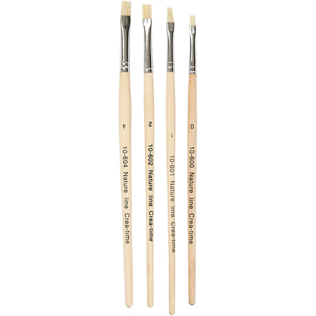 Creativ Company Nature Line Pinsel 00 1 2 4, 4 Stk.