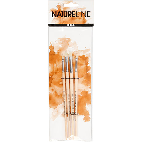 Creativ Company Nature Line Pinsel 00 1 2 4, 4 Stk.
