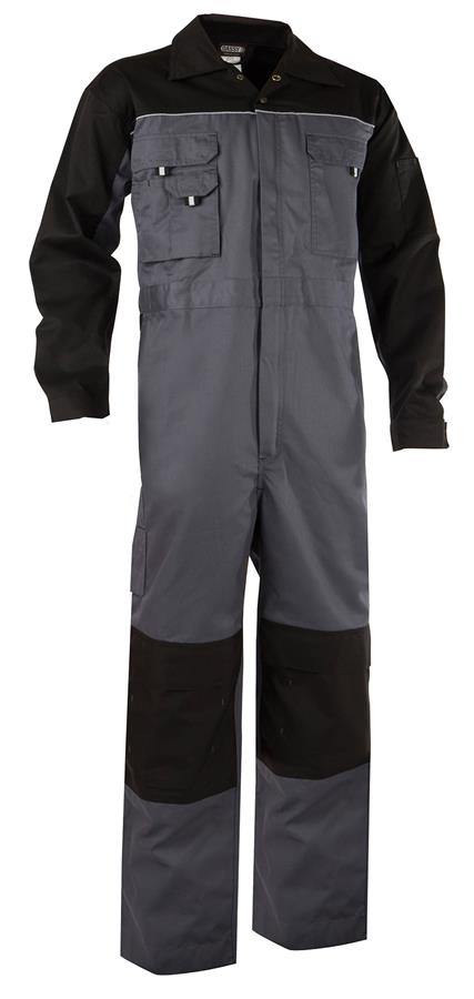 Dassy Overall Cannes P K grau schwarz m