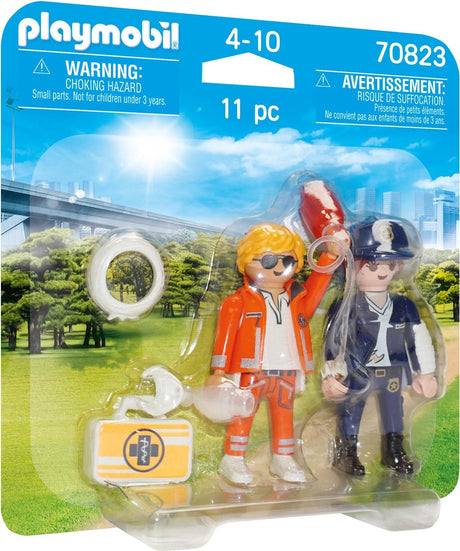 Playmobil Duopack Notarzt und Polizistin – 70823