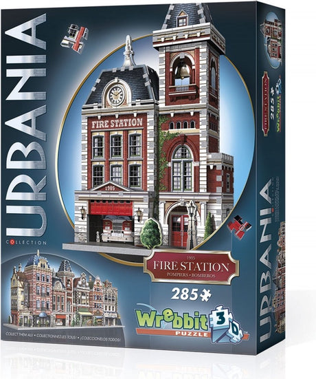 Wrebbit 3D-Puzzle – Urbania Feuerwache (285).