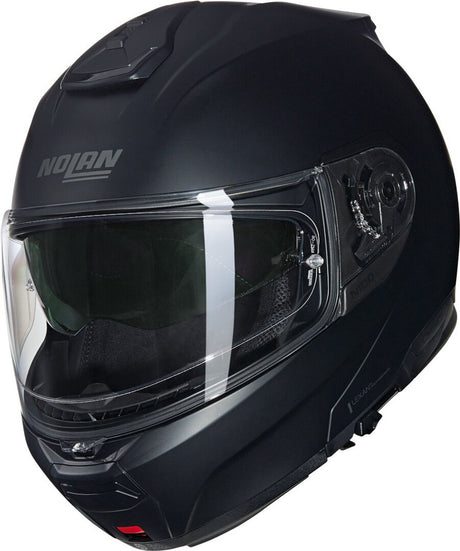 Nolan N100-6 Classico 302 M mattschwarzer Systemhelm Motorradhelm