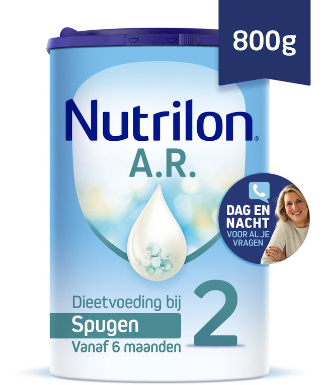 Nutrilon a.r. 2 – Flaschenfütterung beim Spucken ab 6 Monaten – 800 gr