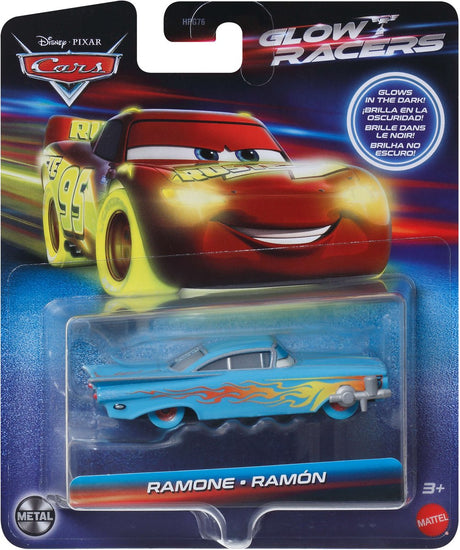 Disney Pixar Cars Disney und Pixar Cars Glow Racers Ramone, Auto, 3 Jahre, Metall, Blau, Orange