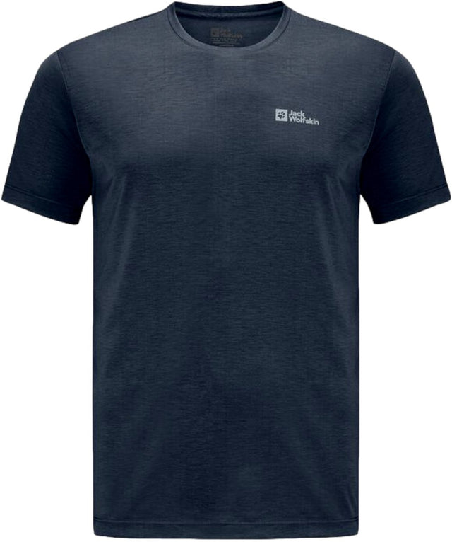 Jack Wolfskin vonnan s s t m Herren-T-Shirt – Mitternachtshimmel