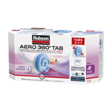 Rubson aero 360 navullingen lavendel 4 stuks | luchtontvochtiger navulling | vochtopnemer navul tabs | kamer ontvochtiger vochtopnemer tabs | badkamer luchtontvochter.