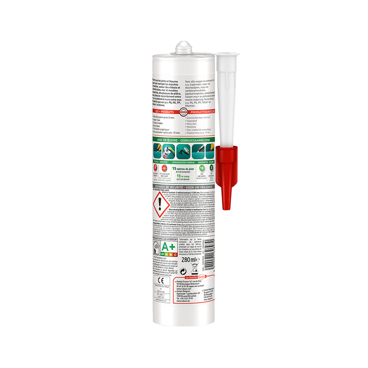 Rubson 1001431 - schilderskit wit | 6 stuks
