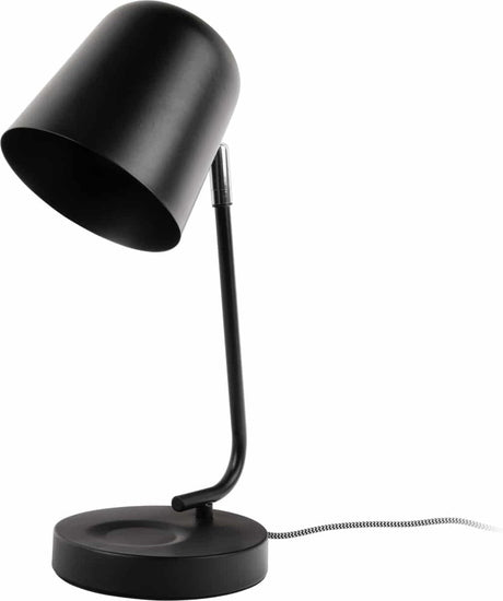 Leitmotiv tafellamp encantar - zwart - ø15cm - scandinavisch