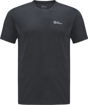 Jack Wolfskin Vonnan S S T M Herren Outdoor-Shirt – Phantom – Größe L