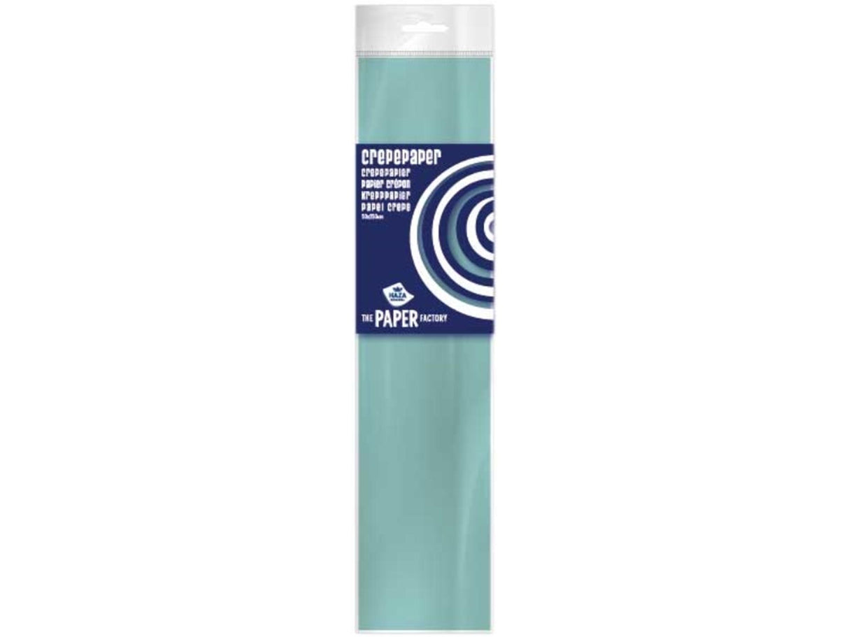 Haza Krepppapier 50x250 Hellblau, 10er Pack