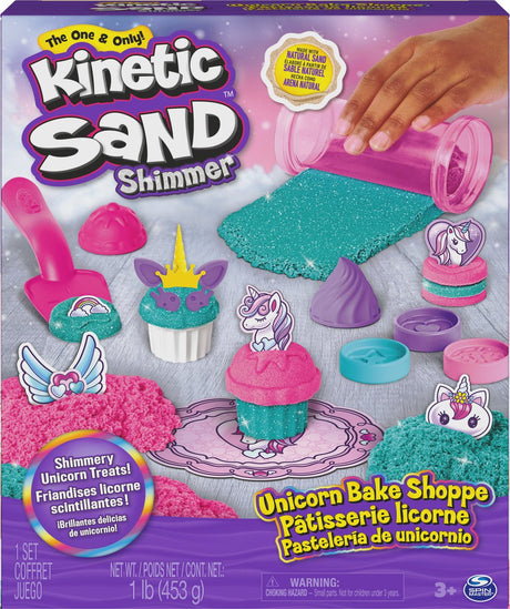 Spinmaster kinetischer Sand-Einhorn-Backladen