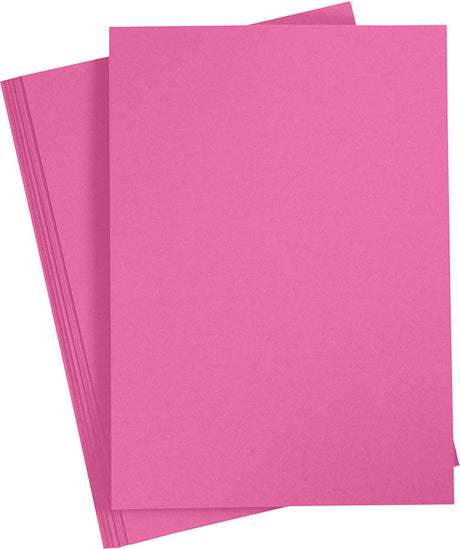 Creativ Company Farbkarton rosa A4, 20 Blatt