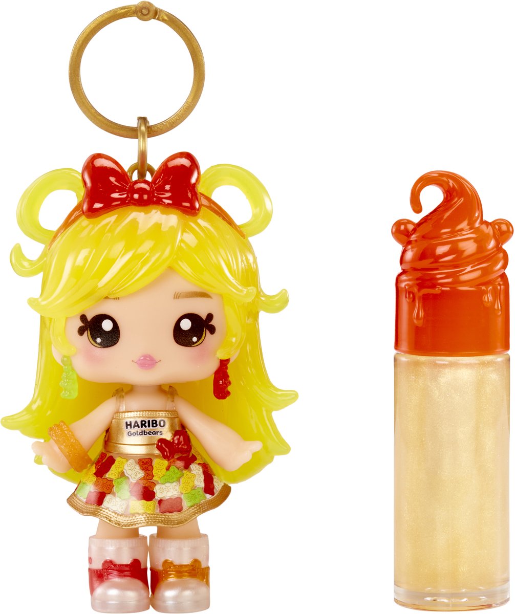 Yummiland x Lipgloss-Puppe von der lizenzierten Süßigkeit: Haribo Goldbears™