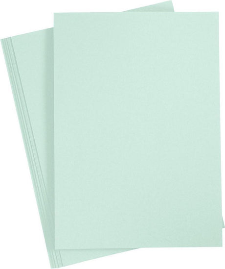 Creativ Company Creotime Karton 21 x 29,7 cm 10 Stück pastellgrün