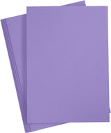 Creativ Company Colored Pappe Purple A4, 20 Blätter
