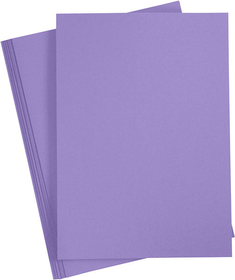 Creativ Company Colored Pappe Purple A4, 20 Blätter