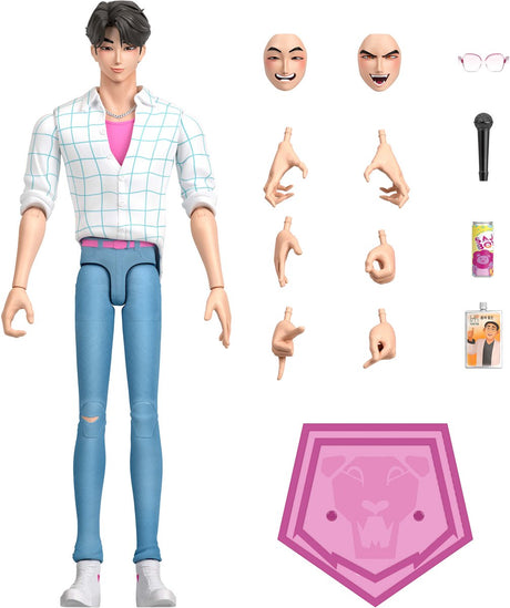Mattel k-pop jinu actiefiguur.
